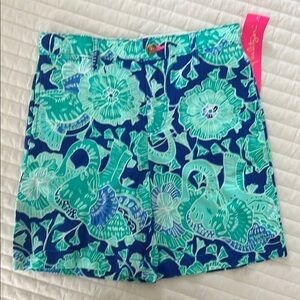 Lilly Pulitzer Boys Beaumont Short SIZE 7 • AGATE GREEN